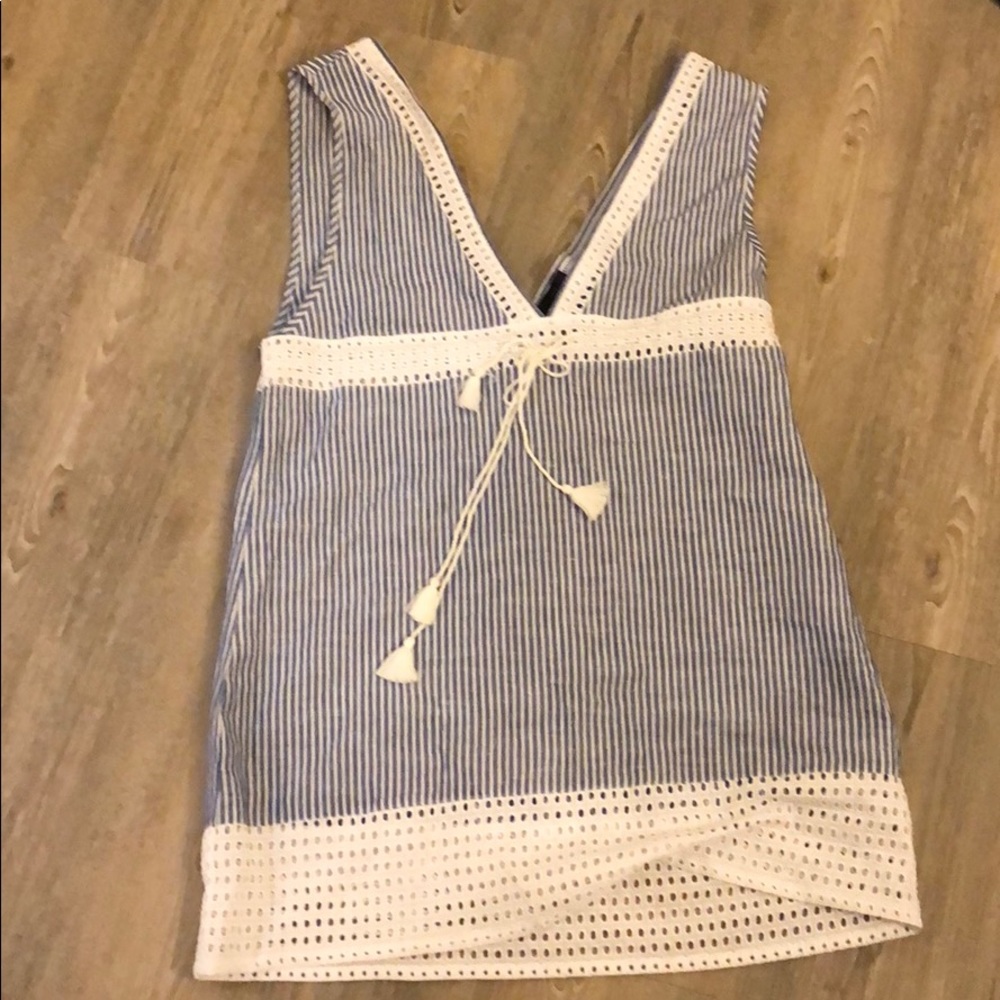 Cute striped J Crew tunic